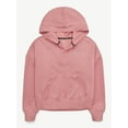 thumbnail image 4 of Justice Girls Rib Detail Hoodie, Sizes XS - XLP, 4 of 8