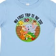 thumbnail image 4 of Inktastic First Trip to the Zoo Boys or Girls Baby T-Shirt, 4 of 5