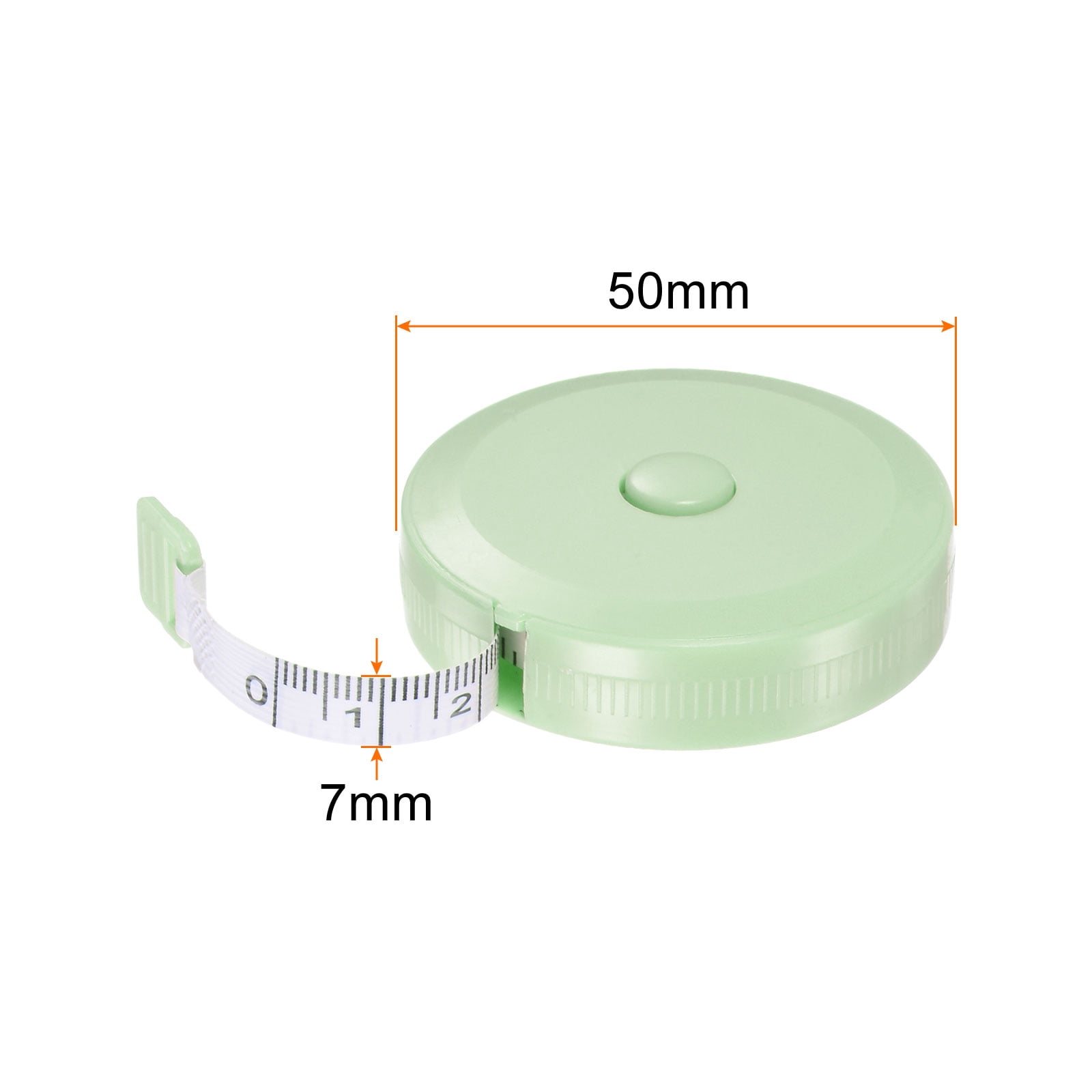 Unique Bargains Cloth Measuring Tape for Tailoring with Clear Markings Green 78inch