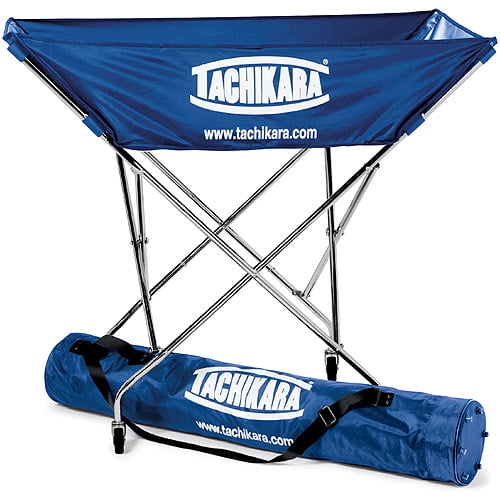 Royal Blue Tachikara Hammock Volleyball Cart with Nylon Carry Bag 