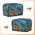 thumbnail image 3 of Daiia Sea World Pattern 2 slice Toaster Cover, Toaster Appliance Dust-proof Cover For Kitchen Small Appliance Dust Cover and Fingerprint Protection, 3 of 7