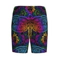 thumbnail image 5 of Fotbe Indian Mandalas Dragonfly Pajama Shorts for Men, Men's Pajama Bottoms, Sleepwear,Short Pajama Pants-Small, 5 of 9
