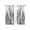 DarkGray, variant on Navy Blue Vintage Sheer Curtains 45 Inch Length 2 Panels for Living Room, Stripes Painting Retro Abstract Art Voile Kitchen Curtain Set, Luxury Privacy Drapes Window Treatment for Bedroom