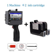 50.8mm Large Character Handheld Inkjet Printer, Encoding QR Code Logo, Fast Drying, Printable On Multiple Materials ,Portable & User
