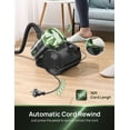 thumbnail image 5 of Bagless Canister Vacuum Cleaner, 1200W Adjustable Suction Power,Portable & Powerful Corded Vacuum Cleaner, 7 in 1 Lightweight Vacuum, Easy-to-Clean Dust Container for Home, Hard Floors, Pet Hair, 5 of 7
