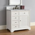 thumbnail image 6 of James Martin Furniture Savannah 36" Single Vanity Cabinet, Cottage White, 6 of 6