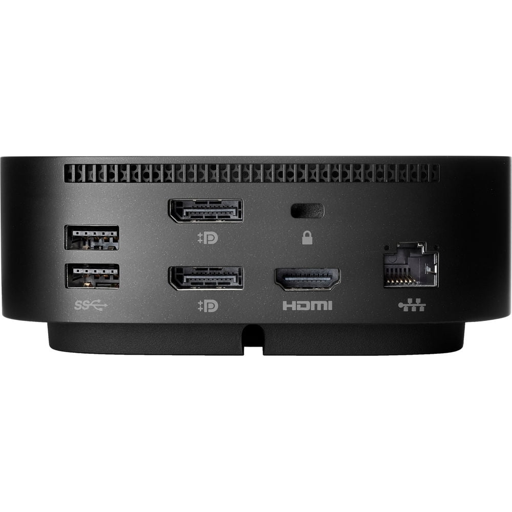 HP USB-C G5 120W Power Delivery Docking Station, Black
