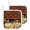 Black, variant on Thanksgiving Fall Pot Holders for Kitchen Heatproof Potholder, 4 Pack Pumpkin Fruit Flower Plant Brown Lattice Hot Pads Multipurpose Oven Pads Terry Cloth Potholders Trivet for Cooking and Baking