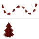 thumbnail image 3 of 50 guirnaldas de papel de 2,5 m para árbol de Navidad, banderines colgantes para fiestas, decoración para el hogar, fiestas de Navidad, 3 of 5