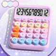 thumbnail image 1 of Dopamine Calculator 12 Digits Desktop Calculator Mechanical Keyboard Calculator Portable Mini Calculator for Home School Office purple, 1 of 6