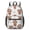 Highland Cow and, variant on Highland Cow and Flower Print 17" School Backpacks for Teens,Waterproof Oxford Fabric,S-Shape Padded Straps for School,Travel,Hiking,Camping