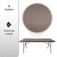 thumbnail image 5 of Mesa Portafolio GardeCor MESA-03 Estilo Ratan Mimbre 1.8M, 5 of 7
