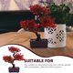 thumbnail image 2 of Plantas artificiales en maceta de escritorio, plantas de imitación en maceta, adorno de bonsái para el hogar, 2 of 7