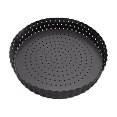 

Grill Pans For Stove Tops ，Small Pizza Pans With Holes - Steel Perforated Pizza Crisper Pan