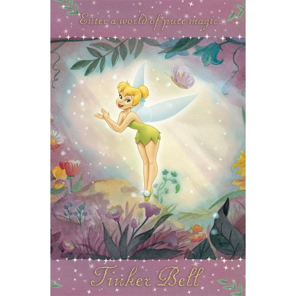 Disney Tinker Bell - Pure Magic Wall Poster, 22.375" x 34"