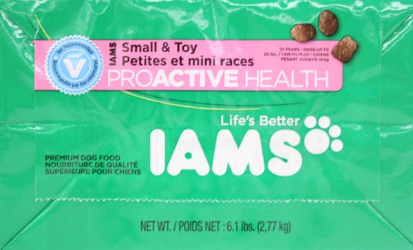 Iams Proactive Health Dry Dog Food, Adult Small & Toy Breeds 6.1Lb Bag