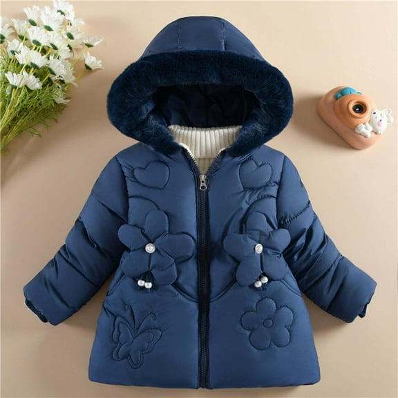 Hicidod Girls Winter Coats Water Resistant Thicken Long Fashion Solid Color Puffer Jacket Hooded Waist Windproof Outerwear