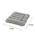thumbnail image 3 of Potrochi Square Large Pillows Seating for Adults, Soft Thicken Yoga Meditation Cushion, Square Floor Seat Pillows Cushions, Tufted Corduroy Floor Cushions for Living Room Tatami, 3 of 7