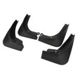 thumbnail image 3 of Garde-éclaboussures de Voiture, Garde-Boue de Voiture Noir 4 Pcs/ensemble Résistant à la Chaleur ABS pour Remplacement de Mise à Niveau pour Modèle 3 2016-2021, 3 of 8
