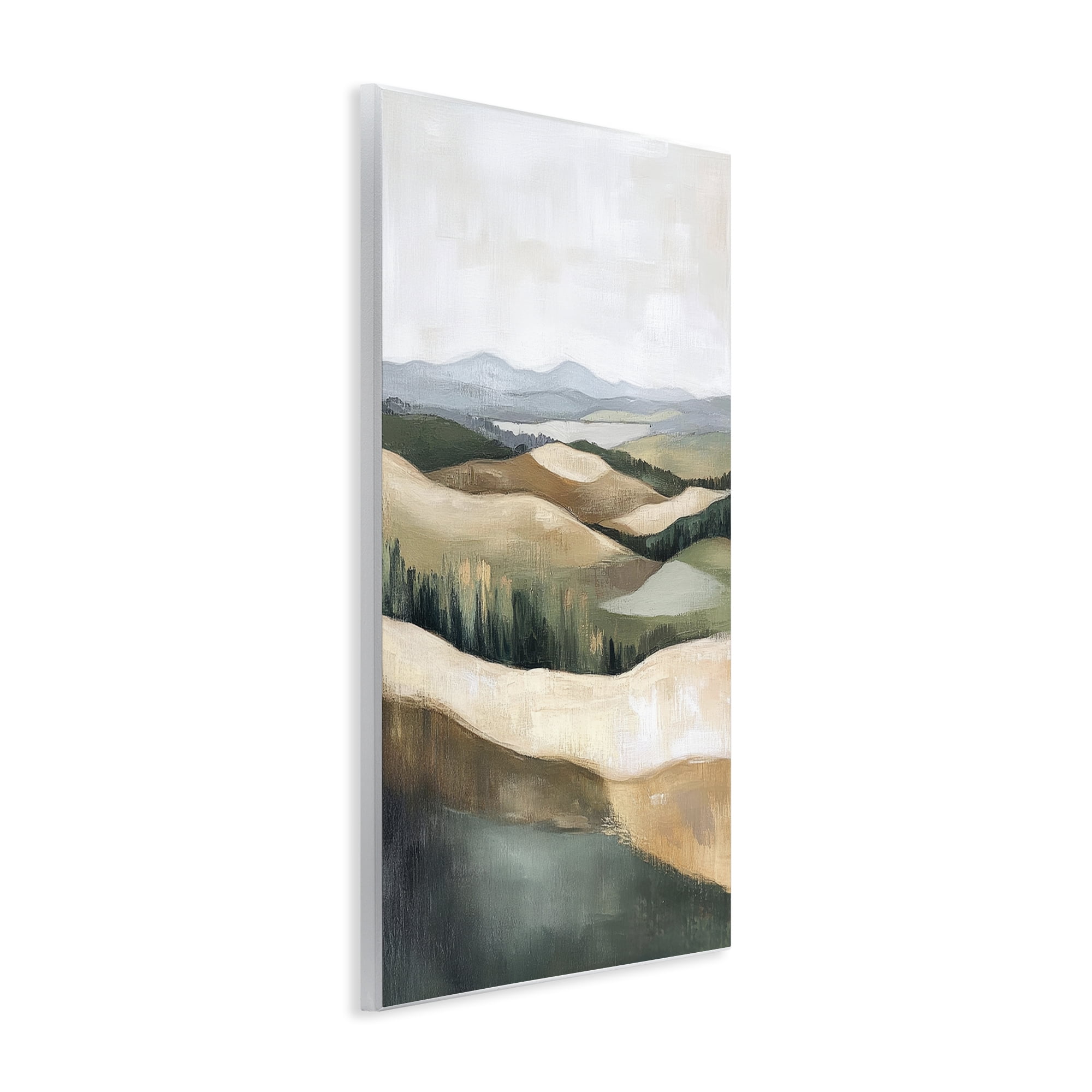 Stupell Industries Tranquil Rolling Hills & Fields Wall Plaque Art, design by Petal Prints Design