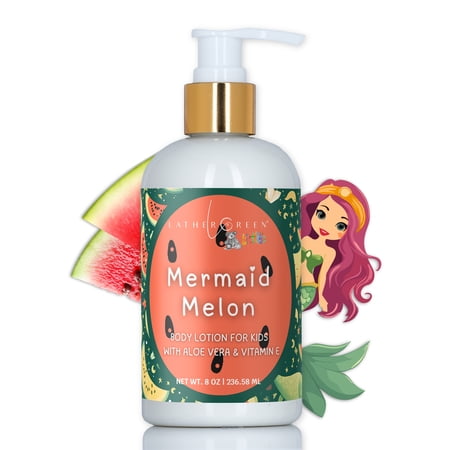Mermaid Melon Body Lotion for Kids and Toddlers | Lightweight and Hydrating