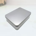 thumbnail image 3 of EIMELI 1Pc Mini Portable Steel Cash Safe Box Fashion Letter Box Storage Case（Silver）, 3 of 7