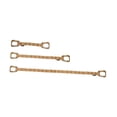 thumbnail image 2 of 3 PCS Camping Lanyards con broches de espacio liviano para guardar la tienda de carpas correas para el hombro para trekking actividades al aire libre Caqui, 2 of 8