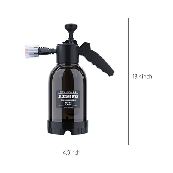 Momihoom High-Pressure Car Wash Foam Spray Gun, Multi-Purpose Foam Cannon with 5 Spray Modes