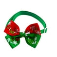 thumbnail image 1 of Methold Regalo navideño para mascotas, pajaritas para el cuello del perro y gato, decoración para el cuello de Navidad para el cuidado del Aseo de mascotas rojo verde, 1 of 6