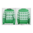 thumbnail image 3 of U.Vomade Women's Drop Shoulder Popover Sweater, 3 of 4