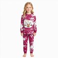 thumbnail image 4 of CAUYDY Boys Girls Halloween Pajamas Pumpkin Print Pjs Toddler 2 Piece Ghost Sleepwear Kids Holiday Clothes Set,7Y, 4 of 8