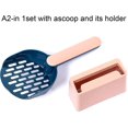 thumbnail image 2 of Cat litter spoon with bracket plastic cat litter scoop with base, 2 of 5