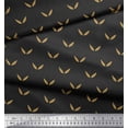 thumbnail image 2 of Soimoi Gray Modal Satin Fabric Brush Stroke Abstract Fabric Prints By Yard 42 Inch Wide, 2 of 3