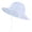 Blue, variant on Toddler Sun Hat Stripes UV Protection Hat Wide Brim Cute Baby Bucket Hat Hat Outdoor Activities with Adjustable Strap (Blue ,6-12M)