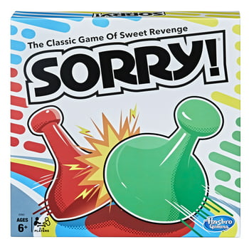 Sorry! Kids Board Game, Family Board Games for Kids and Adults, 2 to 4 Players