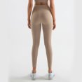 thumbnail image 4 of Sevpuikl Women's High Waist Yoga Leggings Pants Butt Lifting with Elastic Waistband for Yoga Workout Exercise(Khaki,M), 4 of 6