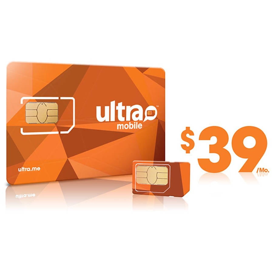 Ultra Mobile Triple Punch Orange Mini/Micro/Nano SIM Card 39 (1