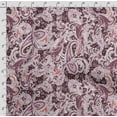 thumbnail image 4 of Soimoi Asian Paisley Print,Cotton Poplin, Sewing Fabric Sold by The Yard 42 Inch Wide,Sewing Craft Quilting/Quilt Making Fabric, Light Pink, 4 of 5