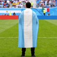 thumbnail image 6 of QASIEATN Fan Flag Cape for s National Design Shoulder Flag Shawl Lightweight Breathable Sports Celebration Wear for Women Daily Wear Casual Accessories Wraps for Women, 6 of 6