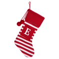 thumbnail image 2 of 26 Large Letters Christmas Red Socks Candy Boots Holiday Gift Bags Red Striped Christmas Stockings Christmas Tree Decoration Socks Decoration Bags 1PC, 2 of 3