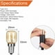 thumbnail image 3 of Bombilla LED E14, paquete de 6 bombillas para lámpara de sal, 25W T25 E14 230-240V, regulable, transparente para microondas/refrigerador/lámpara de sal del Himalaya/congeladores/bombilla de cerámica, 3 of 5
