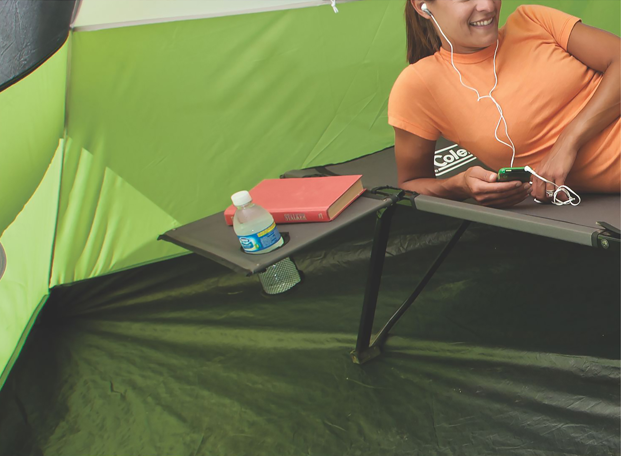 Coleman® Pack-Away® Camping Cot with Side Table - image 2 of 2