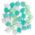 thumbnail image 1 of 30pcs Flower Shape Push Pin Multi-function Thumbtacks Delicate Thumb Tacks Map Supply, 1 of 9