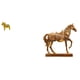 thumbnail image 1 of Figura de caballo Dalecarlian, adorno coleccionable, escultura de animal, estatua de caballo de resina grabada para estantería, entrada, armario,, 1 of 8