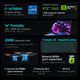 thumbnail image 2 of Laptop Gamer Thunderobot RZ16 Intel Core I7 14700HX RTX 5060 16'' QHD 240Hz 32GB RAM 1TB SSD Negro, 2 of 10