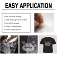 thumbnail image 2 of Glass Hotfix Rhinestone Iron on Appliques Costume Accessories for Clothes Bags Pants Baseball 297x210mm 1 Sheet, 2 of 8