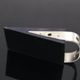 thumbnail image 2 of GARVALON 1Pcs Black Stainless Steel Door Stopper for Hotel Guests 10x5x3cm, 2 of 8
