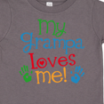 thumbnail image 4 of Inktastic My Grampa Loves Me Boys or Girls Toddler T-Shirt, 4 of 5