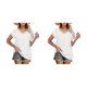 thumbnail image 4 of Sonducket Camiseta de algodón para mujer, Top de verano, escuela, viaje, playa, vacaciones, deportes, senderismo, compras, moda, ropa de diario Type1 NO1, 4 of 6
