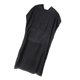 thumbnail image 4 of Toalla de playa Poncho Albornoz Capa Cambiar ropa Tamaño adulto C Negro Zulema Albornoz con poncho para toallas de playa, 4 of 8